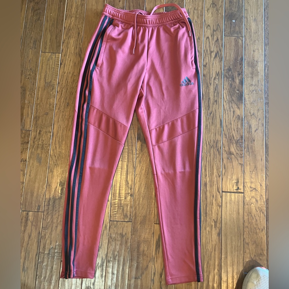 Size S Victory Crimson Black Adidas Tiro TK Pants